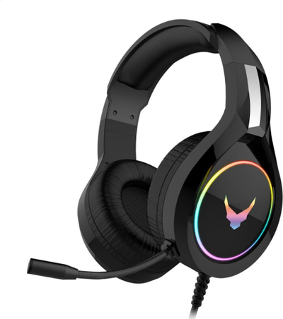 Kафеј gaming Varr VH6060, 50mm, со микрофон, црни
