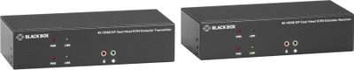 Extender KVM Black Box KVXLCHDP-200, 4K HDMI DP, deri nja 100m me kabllo CATx, i zi