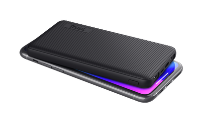 Powerbank Trust Primo Eco, 10000mAh, portë e dyfishtë, i zi