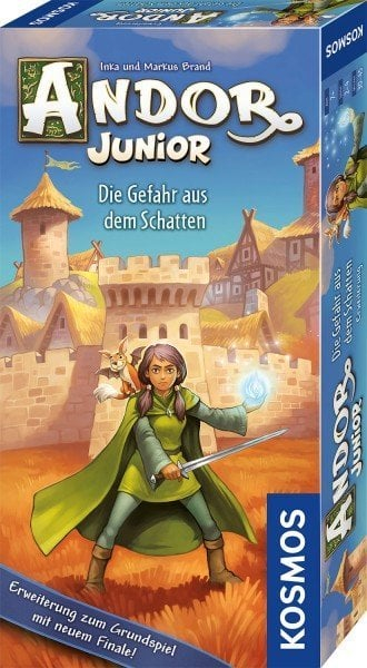 Друштвена игра KOSMOS Andor Junior Expansion, кооперативно проширување, за 2 4 играчи