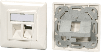 Prizë muri RJ45 EFB Elektronik ET-25085V2, modul rrjeti, plastike, e bardhë