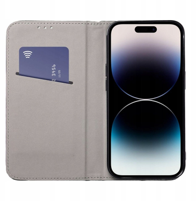 Këllëf magnetik për telefon Xiaomi 15 Pro, smart, jeshile e errët