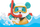 Lodër për banjo LEAN Toys Bath Toy Bear, bën flluska sapuni, me shumë ngjyra