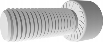 Vidha Allen inox M8x35mm, set 10 copë, ngjyrë argjendi