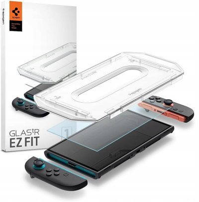 Xham mbrojtës Spigen Glas.TR EZ Fit, 2 copë, Nintendo Switch 2, transparent