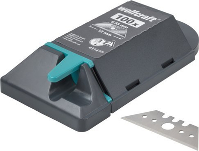 Tehe trapezoidale Wolfcraft 4314000, profesionale, 0.65x52 mm, 100 copë