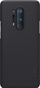 Kapak telefoni Nillkin Frosted Shield për OnePlus, plastikë e fortë, shumë i hollë, i zi