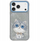 Kapak telefoni Nimmy Big Eyed Pet 2.0 Cat për iPhone 17 Pro, plastikë TPU, gri