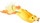 Karrem gome Savage Gear The Fruck - 3D Hollow Duckling L, 10cm, 40g, i verdhë (57654)