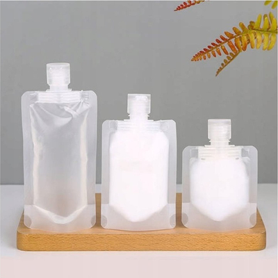 Set qese udhëtimi Ecarla AK04, set 3 copë, transparent