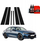 Заштитна фолија карбон GrizzProtector 6 во 1, за столбови B и C, BMW 3 Sedan 2025 2026, црна