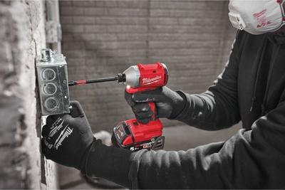 Kaçavidë goditëse me bateri Milwaukee M18 BLIDR 502X, brushless, 18V, e kuqe me të zezë