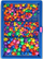 Lodër mozaik DIY Z6234, 31 x 30 cm, kunja plastike shumëngjyrëshe, jeshile