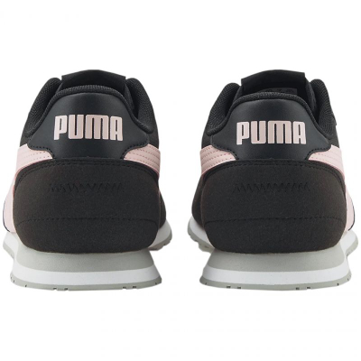 Atlete Puma ST Runner Essential 383055 05, tekstil e sintetik, shollë goma, të zeza me rozë