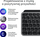 Tastierë Logitech MX, wireless, US INTL, grafit dhe e zezë