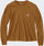 Bluzë Carhartt Tencel Fiber Series, me mëngë të gjata, loose fit, kafe