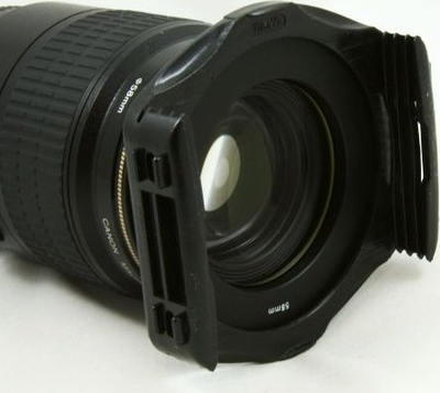 Set filtri fotografik Massa Cokin Type, holder dhe unazë adapter, filtër gri gradacional, 52mm