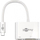 Adapter USB-C në DVI Goobay 62108, Power Delivery 60W, i bardhë