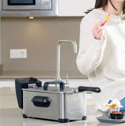 Fritezë Taurus Deep Fryer Inox Fry 3 New, 3L, kontroll temperature, inox