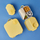 Kuti ushqimi b.box Mini Snack Box chill out, 2 ndarje, hermetike, gri