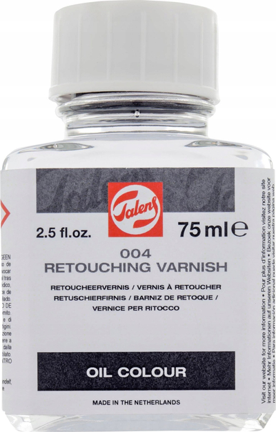 Llak rikthimi Talens Retouching Varnish 004, për bojë vaji, 75ml, transparent