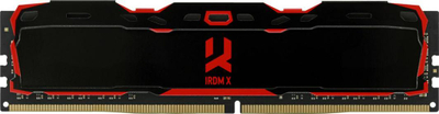 Memorie GoodRam IRDM X, DDR4, 16 GB, 3200 MHz, CL16, IR-X3200D464L16SA/16GDC