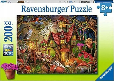 Puzzle Ravensburger The Little House, 200 copa XXL, për kalamaj 8+