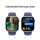 Apple Watch Series 10 GPS, 46mm, Silver Aluminum Case with Denim Sport Band, M/L