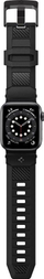 Rrip ore Spigen Rugged Band, për Apple Watch 38/40mm, TPU, i zi mat