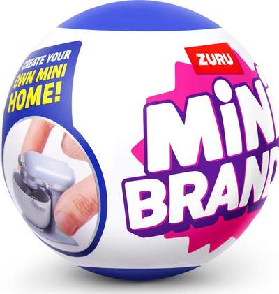 Lodër surprizë Zuru Mini Brands Home, top për me mbledh, gjëra mini për shpi, me ngjyra