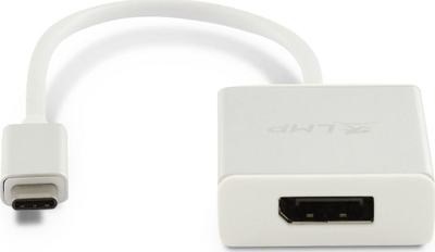 Pриклучник USB LMP USB C во DisplayPort, 4K UHD, сребрен