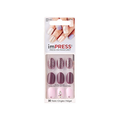 Set thonjë KISS imPRESS 64274, 30 copë