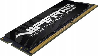 RAM për laptop Patriot Viper Steel, 16GB DDR4, 2400MHz CL15, ngjyrë e zezë