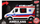 Auto lodër ambulancë MEGA CREATIVE My City 522124, me drita dhe zë, për kalamaj, e bardhë