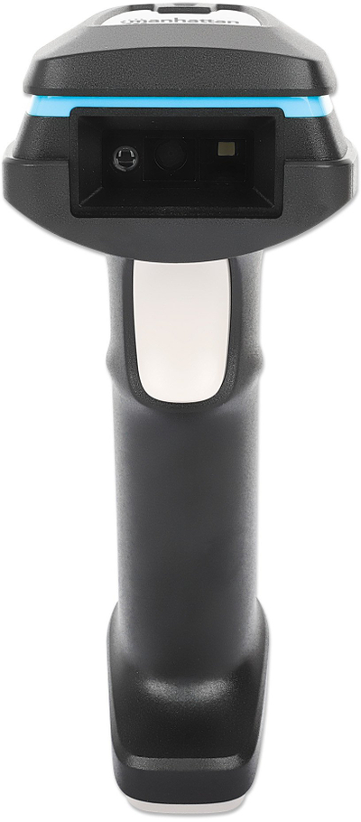 Скенер за баркодови Manhattan Wireless 2D, без кабел, IP52, црн