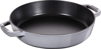 Tigan gize Staub 26 cm, me dy doreza, ngjyrë grafit