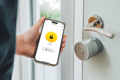 Bravë inteligjente Yale L2 Lite, kontroll me aplikacion, Bluetooth, e zezë