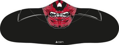 Maskë fytyre për ski Cairn Voltface, neopren, dizajn grafik, e zezë