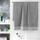 Set peshqiri Douceur D Intérieur BELINA, peshqir edhe leckë larje, gri