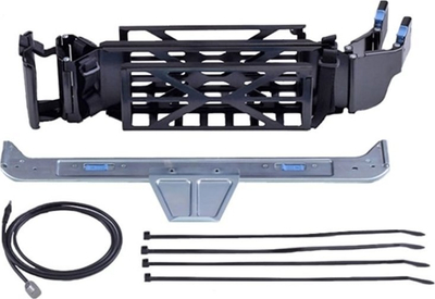 Aksesor rack Dell 770-BBIP, krah menaxhimi kabllosh, për server rack, i zi