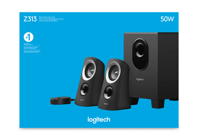 Kujese kompjuterike Logitech Z313, sistem 2.1, 3.5mm, e zezë