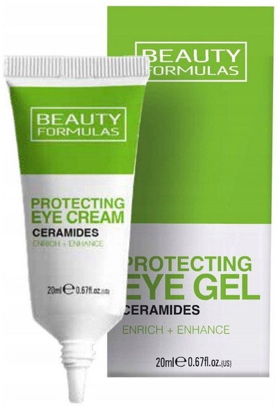 Kрем за очи Beauty Formulas Protective Eye Cream, со керамиди, 20ml
