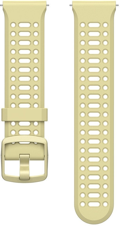 Ремче за часовник Coros Pace 3 силиконска лента, 22 mm, црно