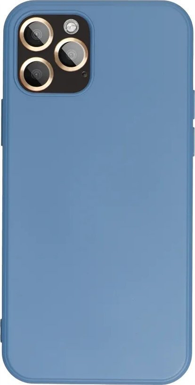 Mbrojtëse telefoni Forcell Silicone për Xiaomi Redmi Note 12 Pro 5G, silikon, shkon me karikim pa tela, blu
