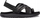 Sandale Teva Voya Strappy Leather, lëkurë, me shollë EVA, të zeza