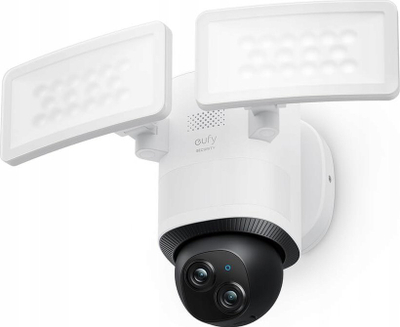 Kamerë sigurie me prozhektor Eufy E340 Edge 2, 3K, 360°, e bardhë