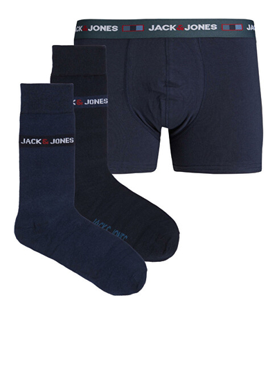 Set qorapesh dhe mbathjesh Jack&Jones, të zeza