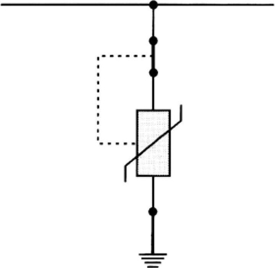 Arrester rrufe ETI Polam ETITEC A 660/5/B NO 002441131, 660V AC, me shkëputës
