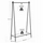 Stender për rroba Goodhome HSR23BK, metal, e zezë