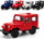 Makina lodër Kinsmart Jeep DJ 5B, maket 1:26, ngjyra të përziera